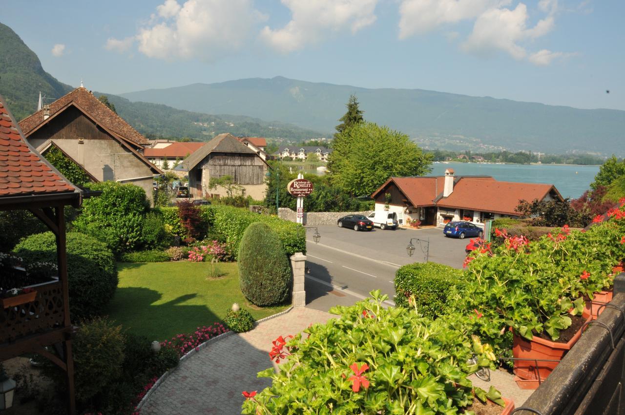 Auberge Du Roselet Duingt Exterior photo